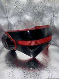 Cyclops v2 mask in red with options for yellow, black, and gray colors ready to ship