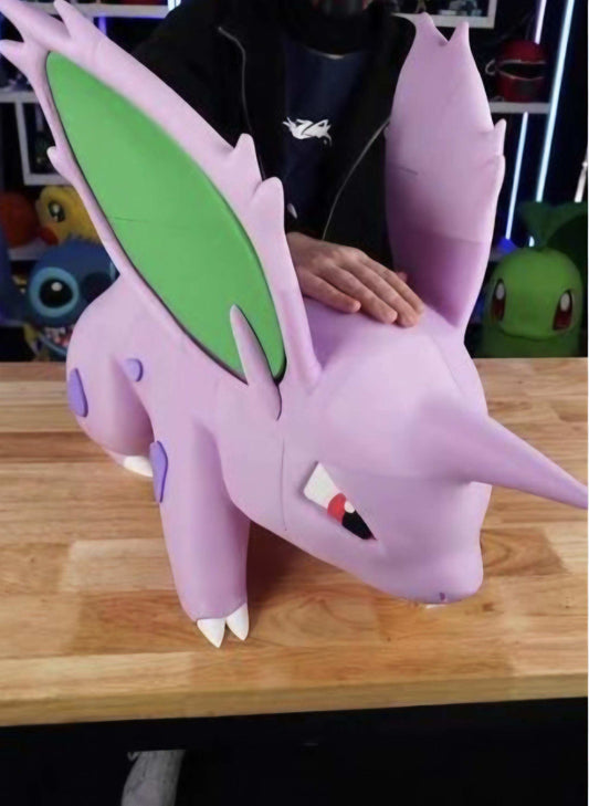 Full size 1 ft 6 in Nidoran #0032 Pokemon bust statue figuremade to order give me 3 weeks to make him please by 3dCurioPrints