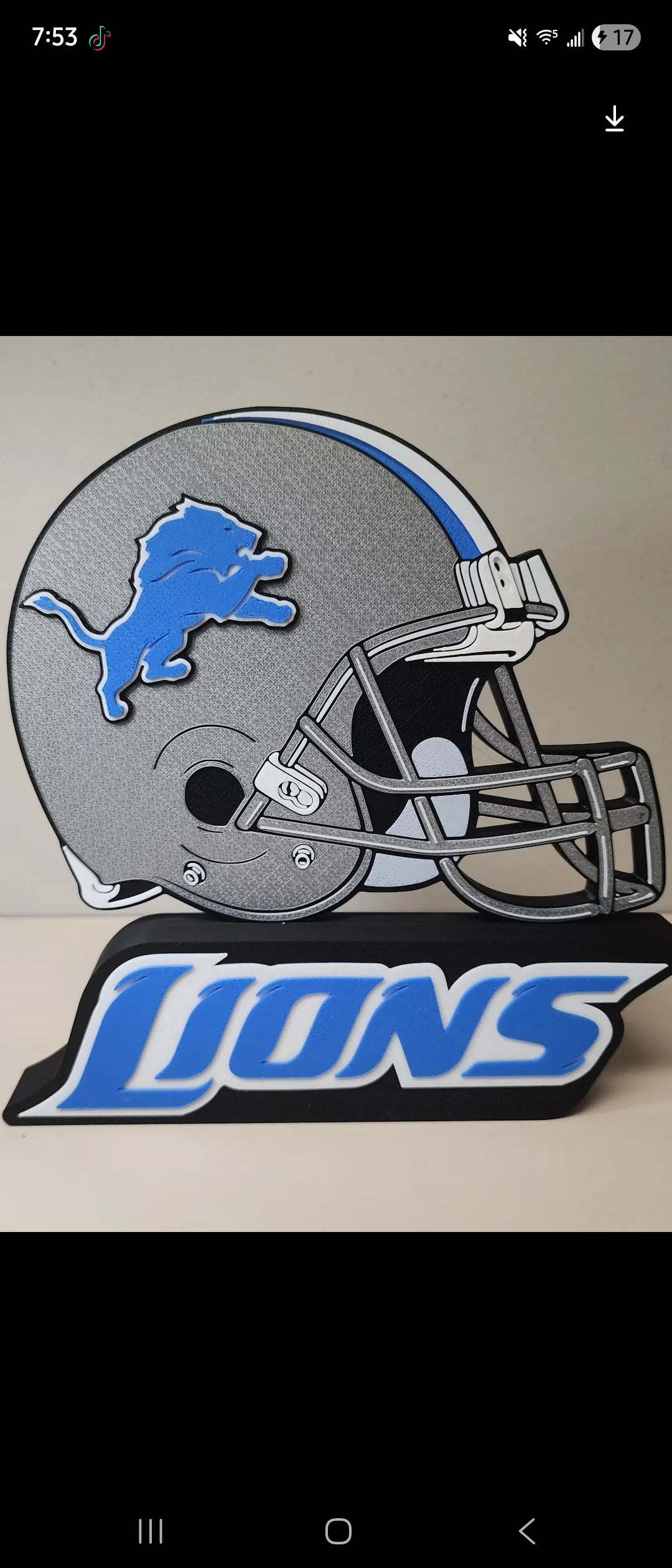 10" YOU PICK 30+ TEAMS nfl wall desk art by 3dCurioPrints