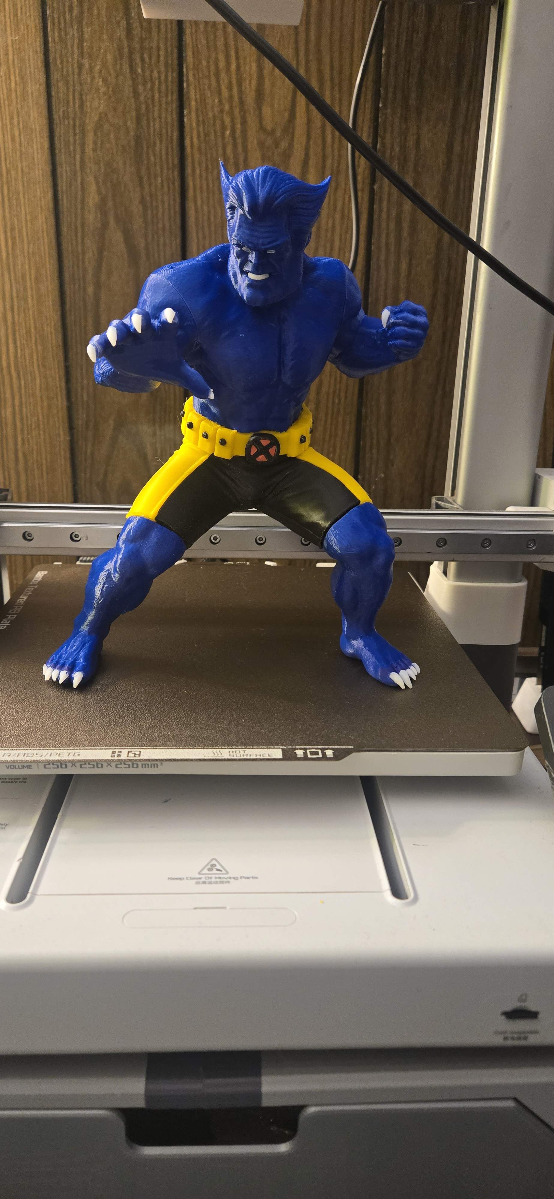 1ft 5in the Beast x-men marvels by 3dCurioPrints