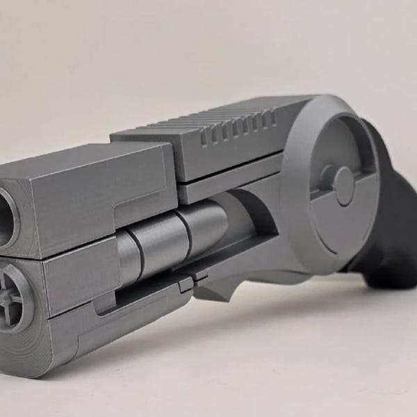Cosplay batman arkham knights grapnel gun fake by 3dCurioPrints