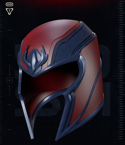 Doomsday magneto mask fits heads up to 24" by 3dCurioPrints
