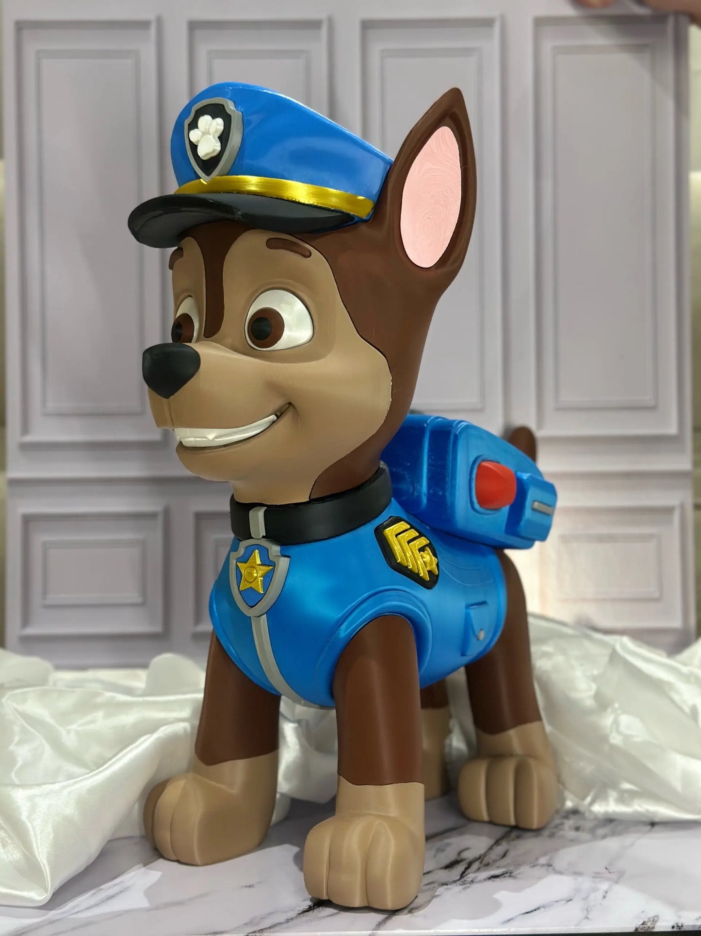 20" 1ft 8in Chase Paw Patrol bust statue by 3dCurioPrints