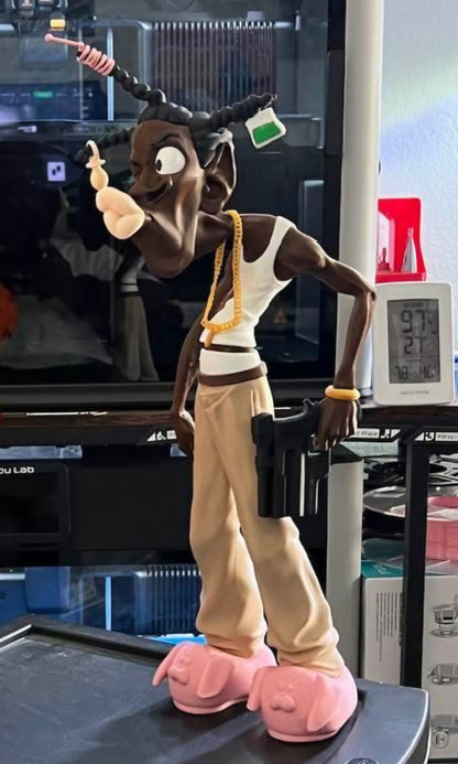 21 inch Loc Dog figurine movie prop from Don't Be a Menace to South Central