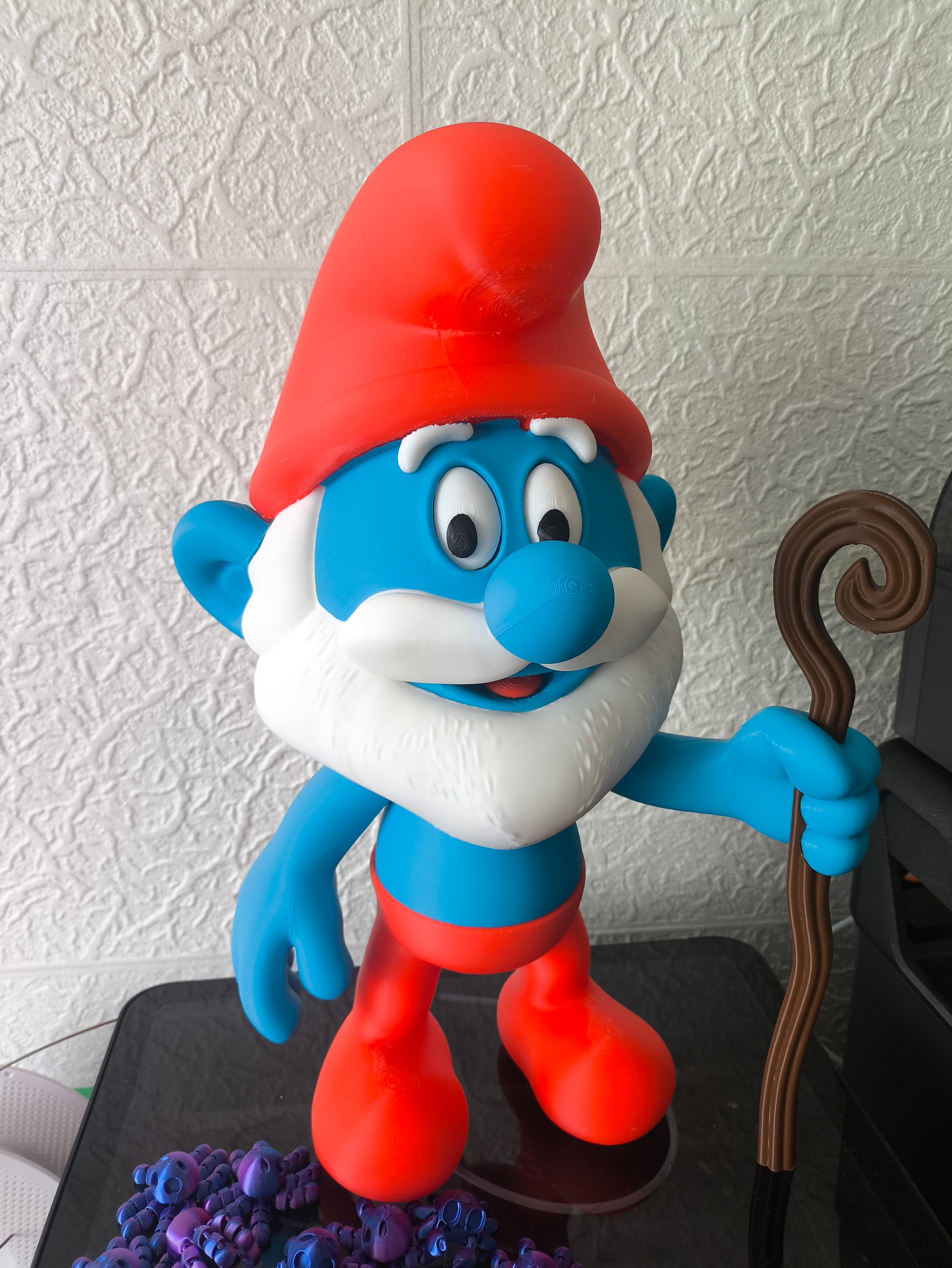 21" 1ft 9in Papa Smurf by 3dCurioPrints