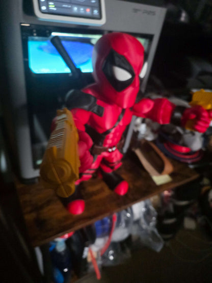 18" Vigilante superhero deadpool 18 tall 17 wide by 13 by 3dCurioPrints