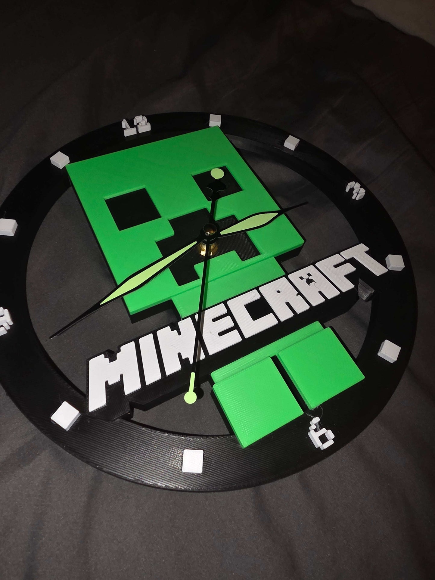 10-inch customizable wall clock featuring popular fandom designs like Star Wars, Spiderman, Stranger Things, and more