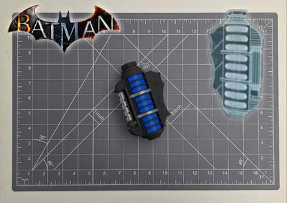 Arkham knights cosplay freeze blast batman cosplay by 3dCurioPrints