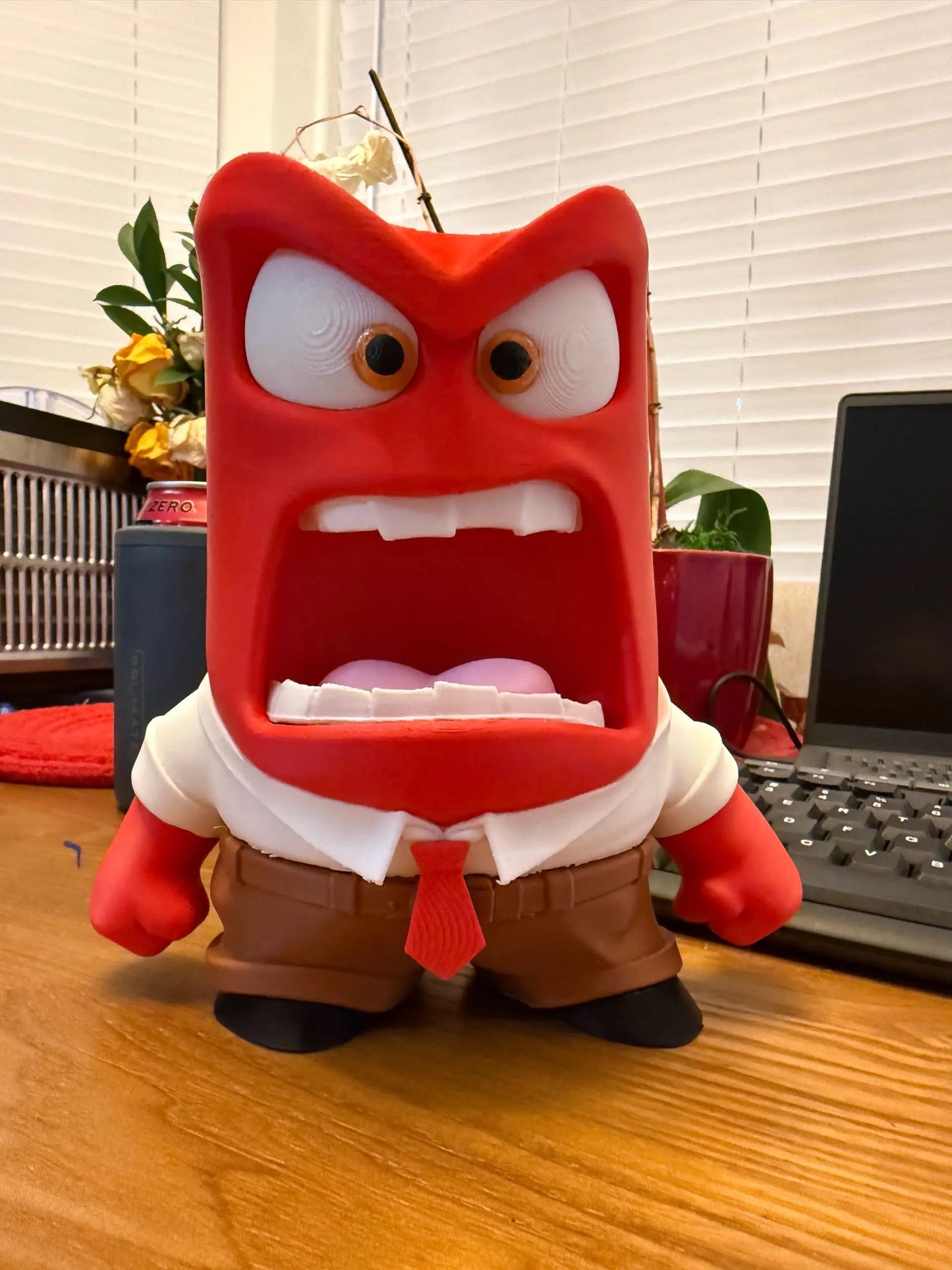 15" 1ft 3in Disney Anger Inside out life-size by 3dCurioPrints