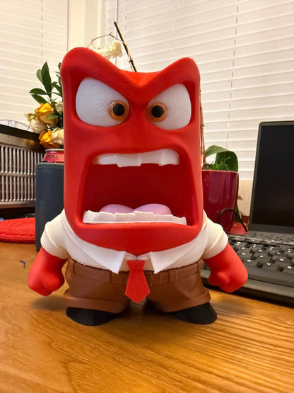15" 1ft 3in Disney Anger Inside out life-size by 3dCurioPrints