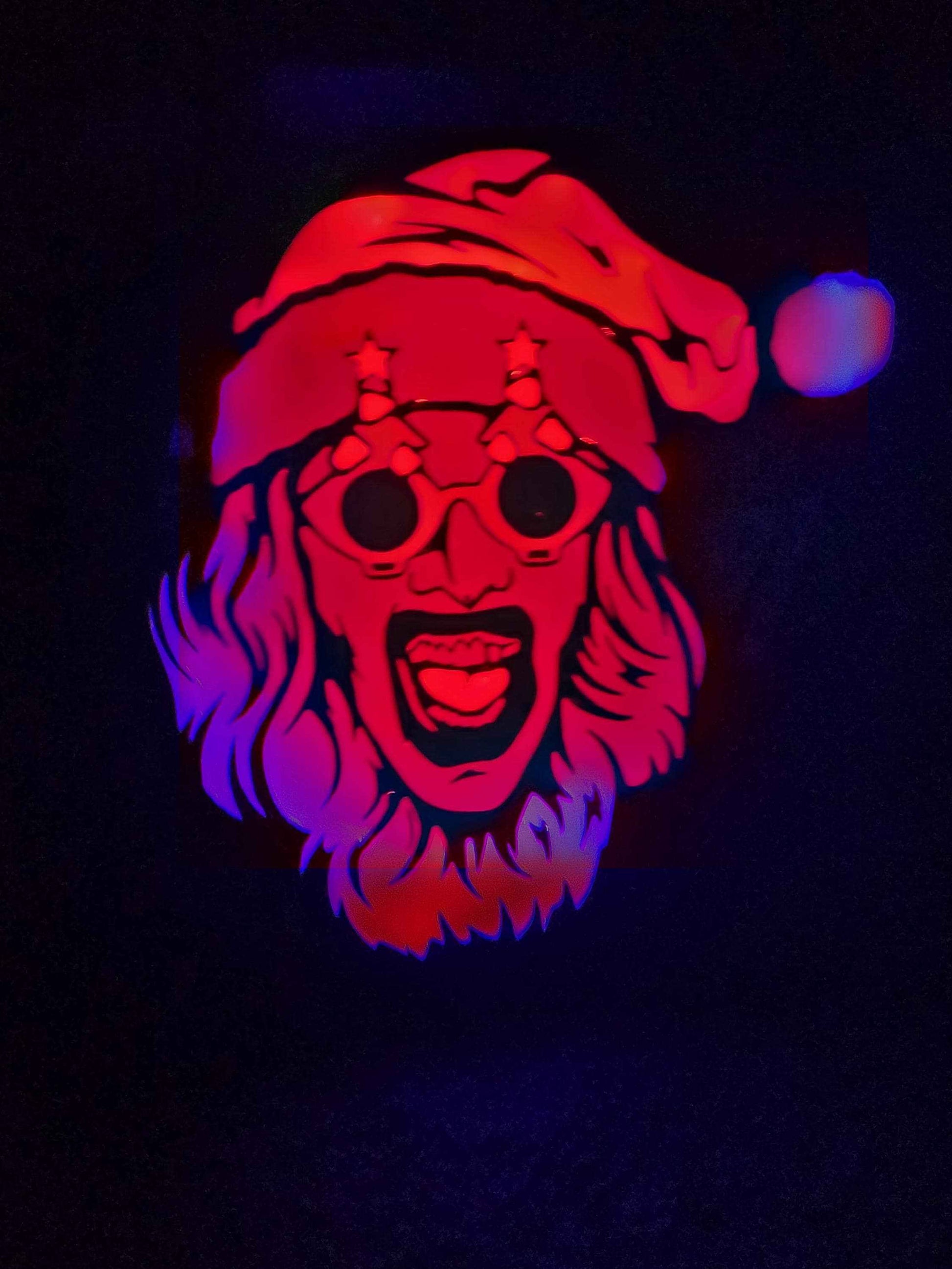 Terrifier art the clown lightbox tons of colors done 1-2 days by 3dCurioPrints