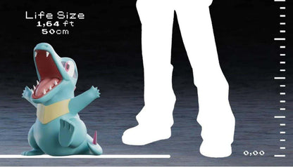Large 1ft 6in pokemon #0158 totodile full size life size made to order by 3dCurioPrints