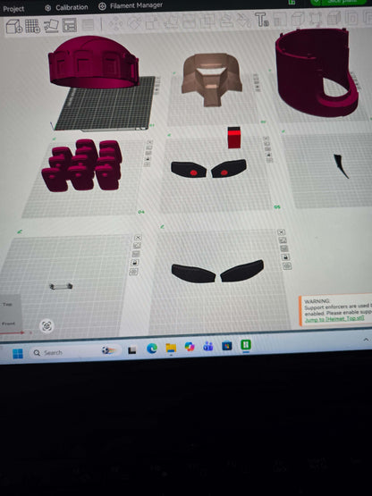 Sentinel helmet cosplay mask in one size, handmade with one-week creation time