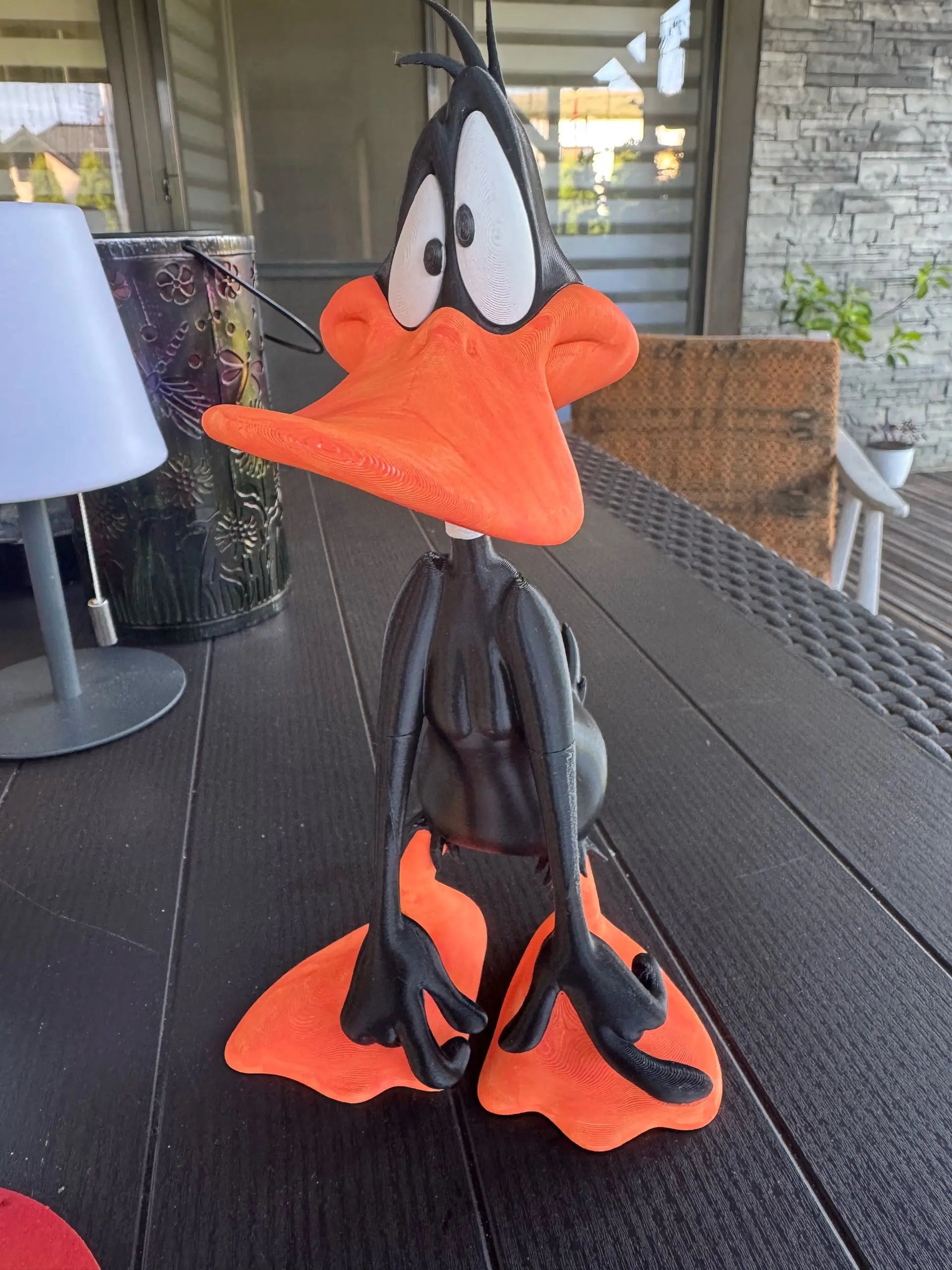 23" Silly Daffy Duck almost 2ft some assembly required by 3dCurioPrints