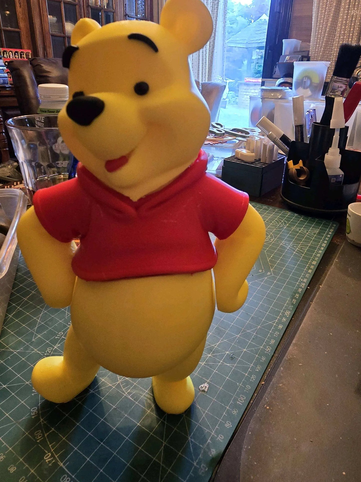 20" 1ft 8in Winnie the pooh figure bust statue by 3dCurioPrints