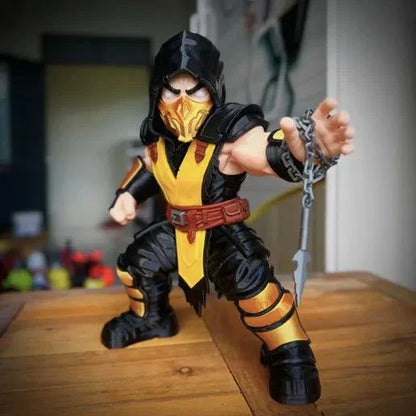 16-inch Scorpion Mortal Kombat figurine for display and collection