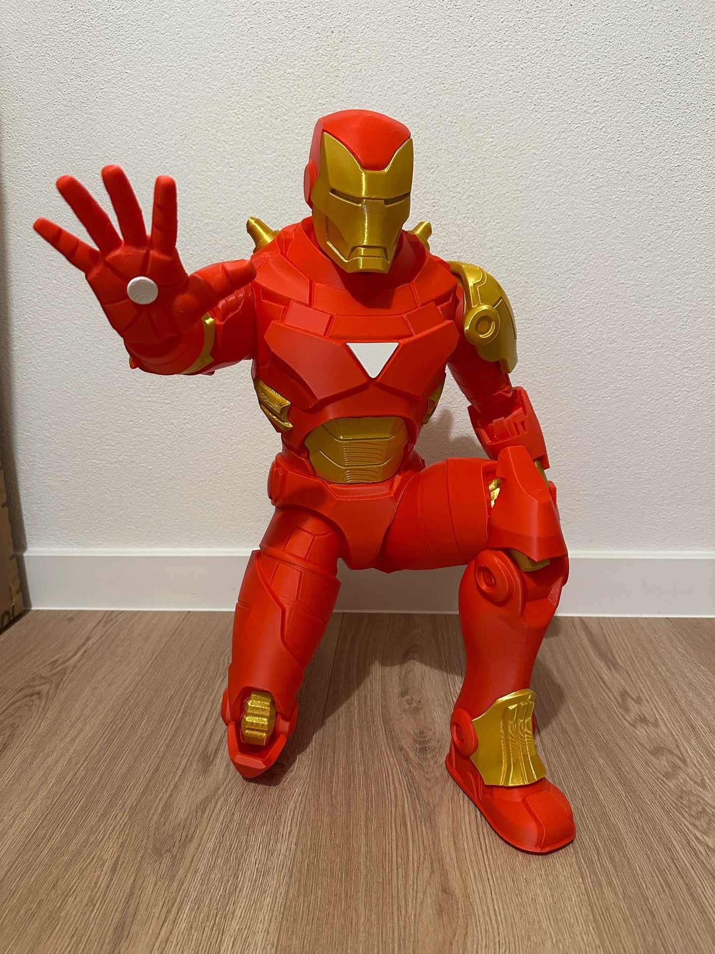 20" 1ft 8in Iron man some will be in piece use glue by 3dCurioPrints