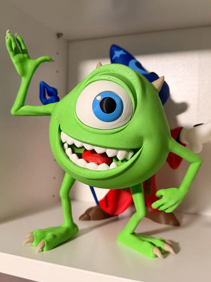 17" 1ft 5in Monsters Inc. Mike Wasowski by 3dCurioPrints