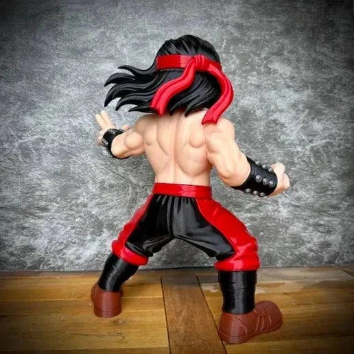 25 inch Liu Kang Mortal Kombat MK2 bust statue collectible figure