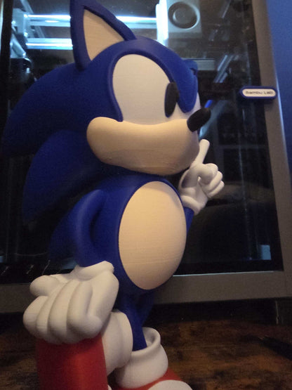 10" Sonic figure bust statue figure ready to ship by 3dCurioPrints