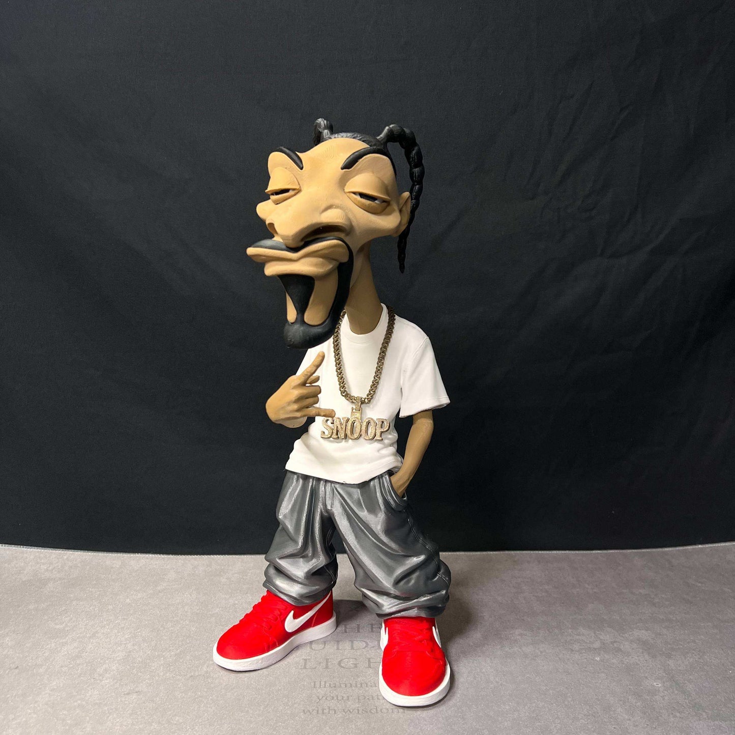 26" 2ft 2 Snoop made changed jeans black shoes black by 3dCurioPrints