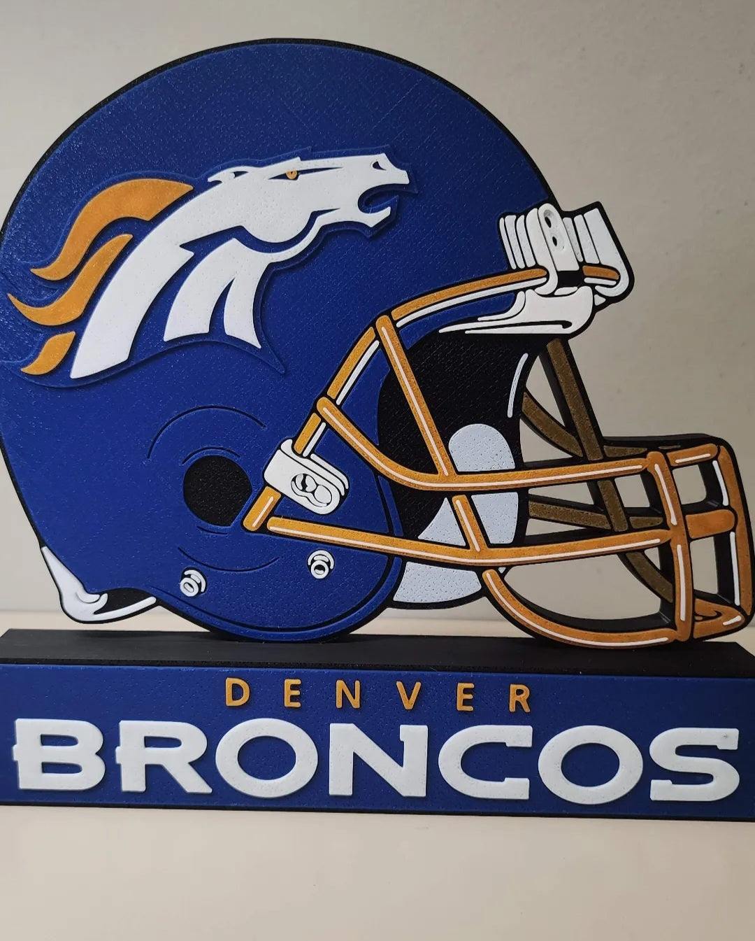 10" YOU PICK 30+ TEAMS nfl wall desk art by 3dCurioPrints