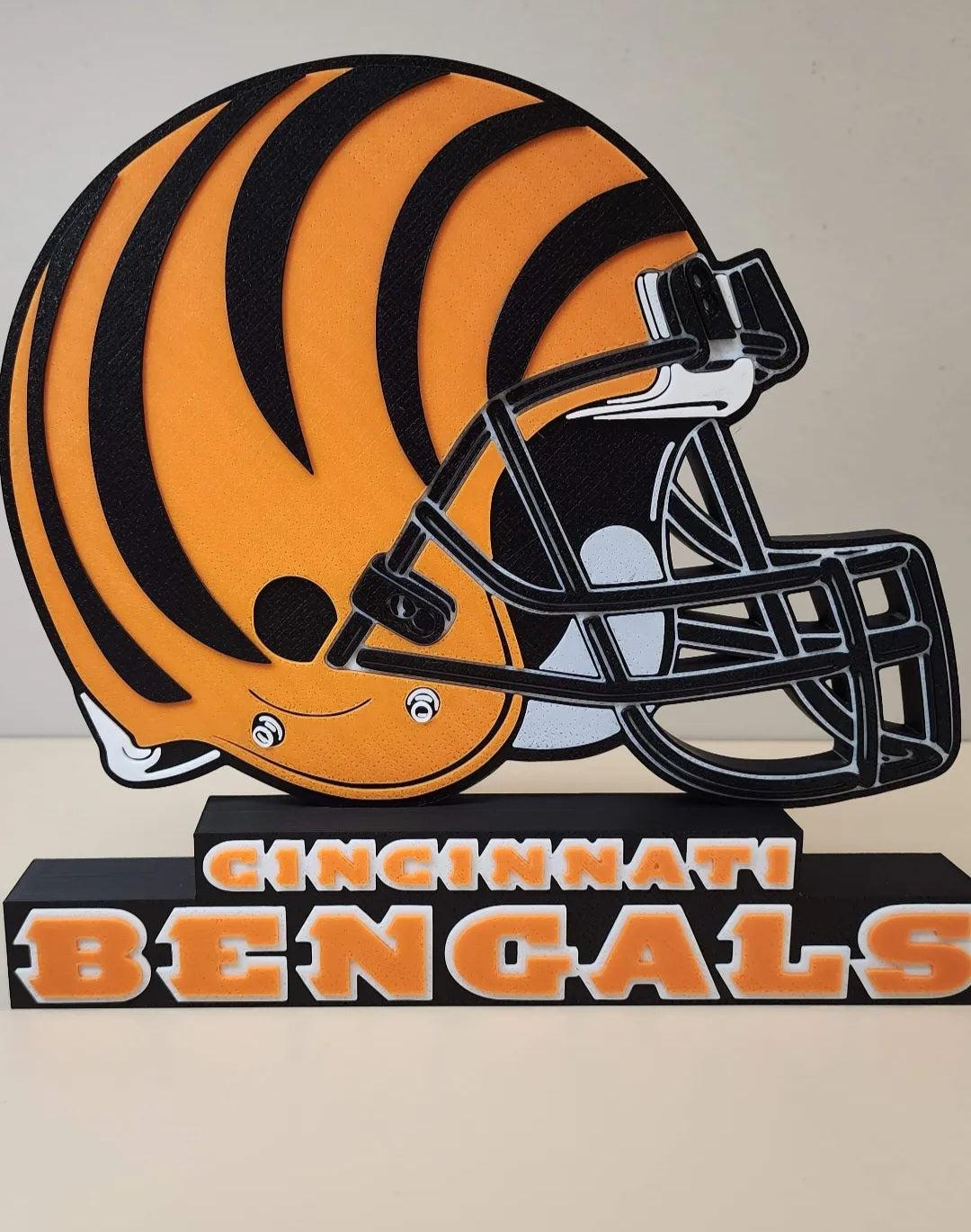 10" YOU PICK 30+ TEAMS nfl wall desk art by 3dCurioPrints