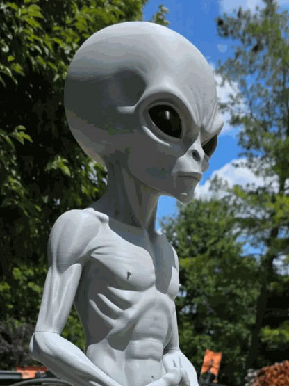 3 Ft Alien the Leader Prop Inspired By 1947 Roswell Incident by 3dCurioPrints