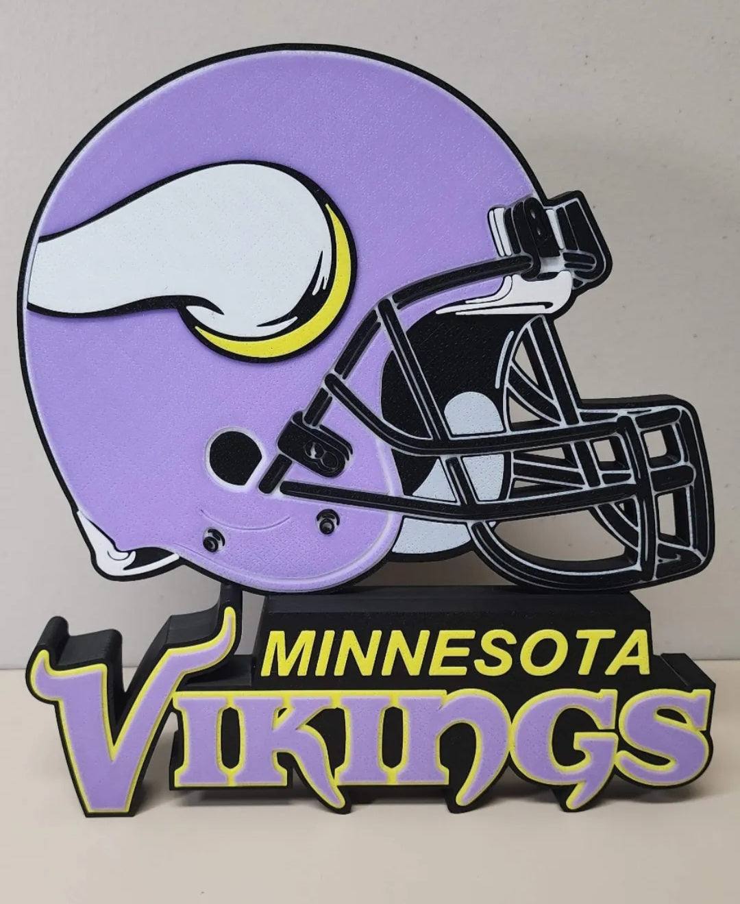 10" YOU PICK 30+ TEAMS nfl wall desk art by 3dCurioPrints